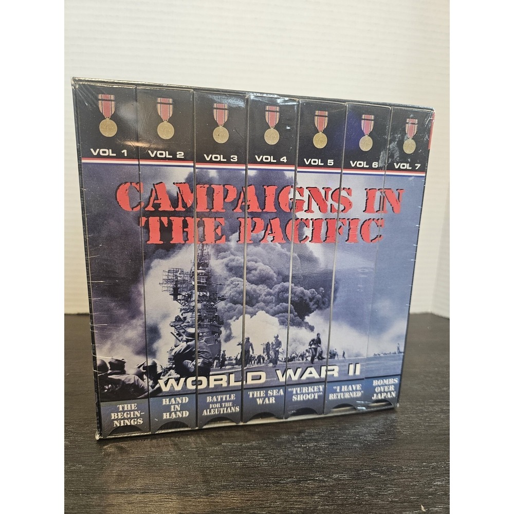 WWII-Campaigns in the Pacific‎ (VHS) New Old Stock! Sealed!